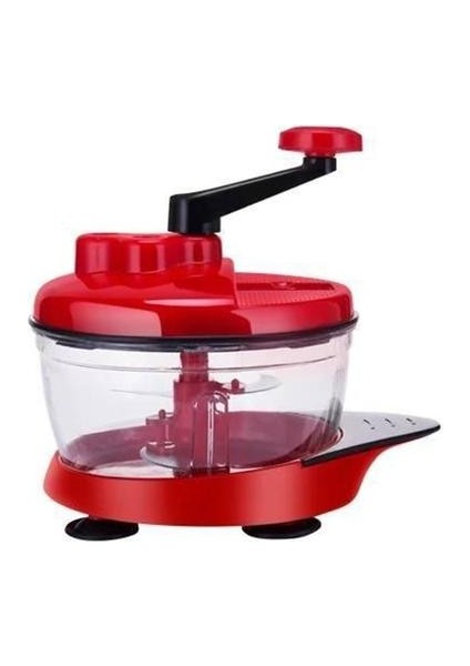 Yüksek Kapasiteli Kıyma Işlevli Grater Manuel Sebze Kesici Mutfak Kolaylık Sarımsak Basın Ev Armatürü (2500ML) (Yurt Dışından)