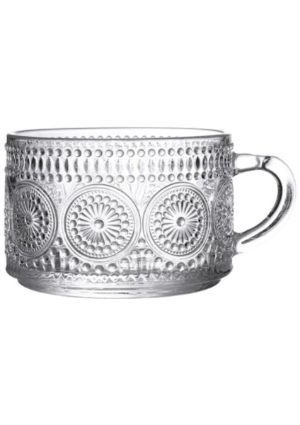 450 ml Nordic Cam Kupa Şeffaf Handgrip Kupası Kahve Süt Için Altın Kenar Ev Teackup Mutfak Drinkware | Oyma (Yurt Dışından)