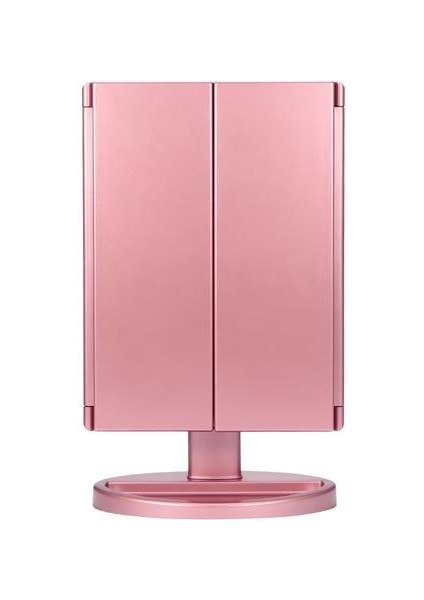 Ayna Ayna Güzellik Ayna Masaüstü USB Akıllı Dokunmatik Güzellik Ayna Katlanmış Ayna 22 LED Işık Aynası | Banyo Aynaları (Yurt Dışından)