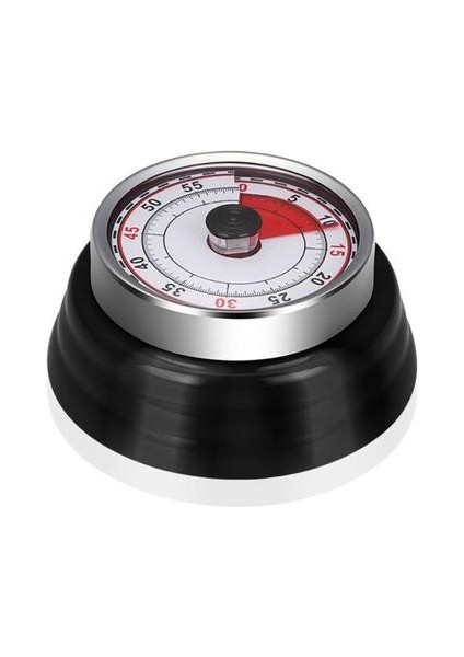 Manyetik Mutfak Zamanlayıcı Mekanik Pişirme Alarm Sayacı Saat Pişirme Hatırlatma Mini Yuvarlak Şekil Paslanmaz Çelik Manuel Geri Sayım | Mutfak Zamanlayıcıları (Yurt Dışından)