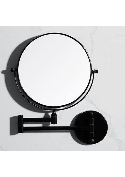 Matkap Ücretsiz Banyo Duvara Monte Katlanır Ayna Çift Yan Makyaj Vanity Tıraş Ayna Kolu Yuvarlak Banyo Aksesuarları Genişletmek | Banyo Aynaları (Yurt Dışından) fırsatları
