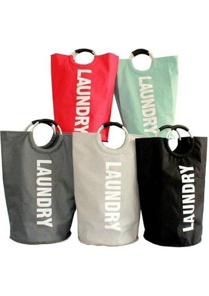 Oxford Bez Katlanabilir Çamaşır Sepeti Büyük Kapasiteli (Kırmızı) (Yurt Dışından) modelleri