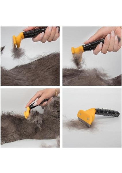 Pet Köpek Deshedding Kaldırma Saç Tarak Kedi Bakım Fırça Aracı Için Saç Kesme Köpek Kedi Combs Malzemeleri | Kedi Bakımı (Yurt Dışından) modelleri