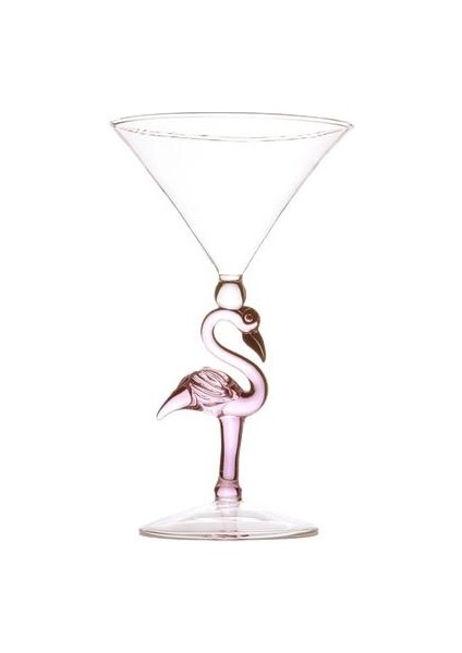 1 Adet 200 ml Dekoratif Flamingo Şekli Şarap Cam Ev Bar Restoran Cam Flamingo Cam Şarap Cam Kokteyl Cam Bordeaux Goblet | Eski Moda Cam (Yurt Dışından)