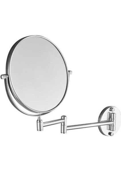 Banyo Makyaj Aynası Ayarlanabilir Duvar Katlanır Kol Vanity Büyüteç Genişletmek Çift Taraflı Makyaj Aynası | Banyo Aynaları (Yurt Dışından)