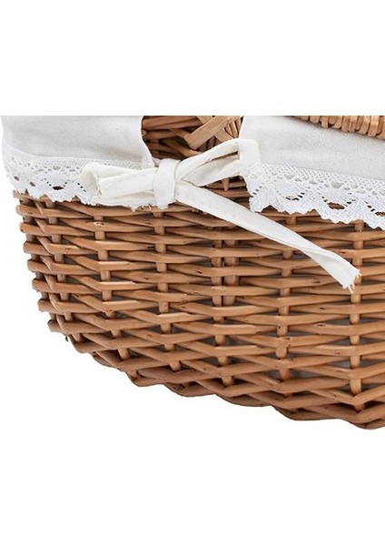 Rattan Depolama Tepsisi, Saplı Yuvarlak Sepet, El Dokuma, Rattan Tepsi Hasır Sepet Ekmek Meyve Gıda Kahvaltı Ekranı | Depolama Sepetleri (Yurt Dışından)