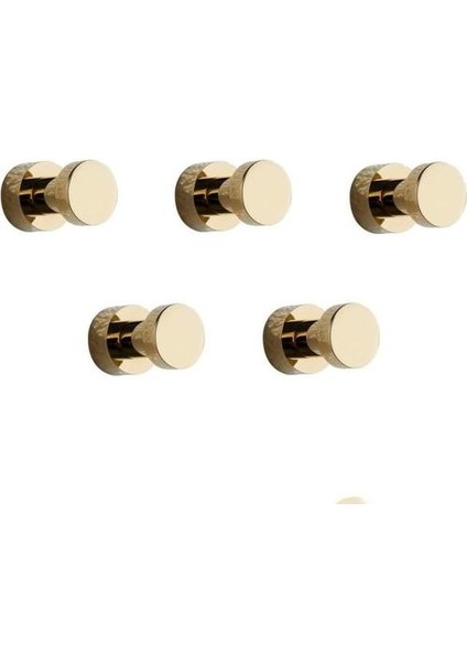 5 Adet Lüks Altın Giysileri Kanca Duvar Kapı Ceket Şapka Asılı Ev Pirinç Banyo Mutfak Dekorasyon Aksesuarları | Robe Hooks (Yurt Dışından)