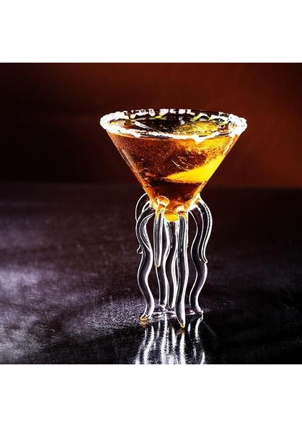 Kişilik Martini Cam Ahtapot Mini Bar Akvaryum Kokteyl Kadeh Gözlük Şampanya Coupes Kupası Şeffaf (Yurt Dışından) fiyatları