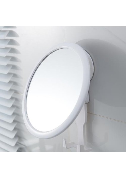 360 Derece Rotasyon Banyo Aynası Vantuz Banyo Kozmetik Aynalar Su Geçirmez Banyo Duş Aynaları ile Tıraş Makineli Tutucular | Banyo Aynaları (Yurt Dışından)