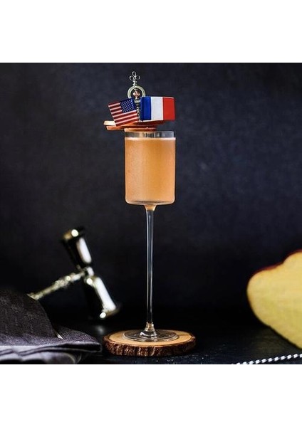 Japon Kristal Kokteyl Cam Düz Şarap Kupası Martini Cam Şeffaf Kadeh Şampanya Gözlük Bar Parti Düğün Drinkware | Kokteyl Camı (Yurt Dışından)