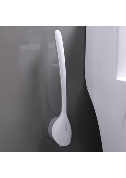 Tpr Silikon Fırça Başkanı Tuvalet Fırçası Hayır Ölü Köşe Yıkama Tuvalet Fırçası Ev Duvarı Monte Yaratıcı Banyo Temizleme | Tuvalet Fırçası Tutucular (Yurt Dışından)