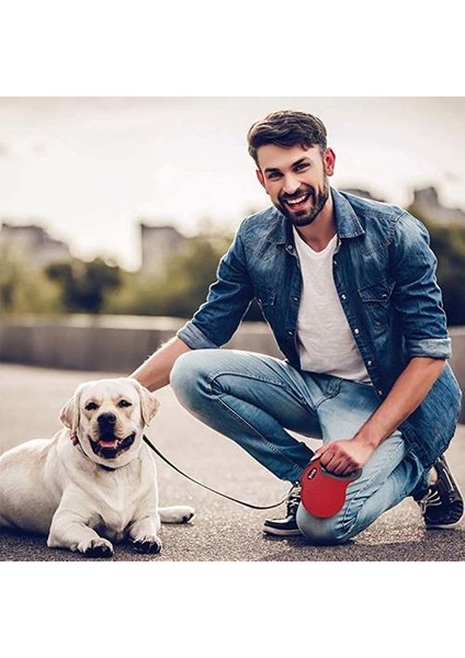 Açık Geri Çekilebilir Köpek Tasma Dayanıklı Yansıtıcı Köpekler Tasmalar Otomatik Yürüyüş Koşu Küçük Orta Büyük Köpek Pet Tasmalar Için | Tasmalar (Kırmızı) (Yurt Dışından) indirimleri