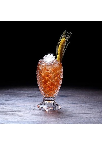 3D Mermaid Balık Kuyruğu Kokteyl Camı Bar Ölçekler Için Dekoratif Desen Özel Içecekler Bira Gözlük Smoothies Tatlı Kupası Kupa | Kokteyl Camı (Yurt Dışından)