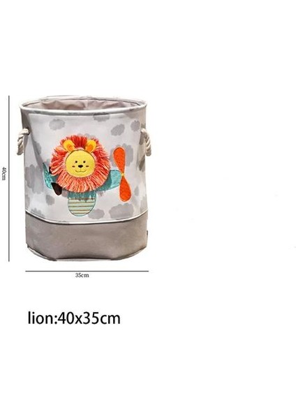 Bebek Oyuncakları Saklama Kutusu Tuval Sepeti Sevimli Karikatür Aslan Zürafa Depolama Sepeti Çocuklar Için Kirli Giysi Kova Organizatör Çamaşır Çanta | Depolama Sepetleri (Yurt Dışından) modelleri