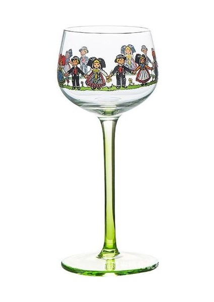 Alsace Lilliputian Kupası Nordic Tarzı Yüksek Ayak Kırmızı Şarap Kupası Yaratıcı Kişilik Şampanya Kokteyl Kupası Bebek Bardak | Şarap Kadehleri (Yurt Dışından)