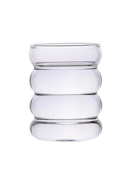 Yaratıcı Su Şişesi Dalga Şekli Cam Bardak Isıya Dayanıklı Bira Drinkware Çay Kupa Kahve Suyu Süt Çay Ev Cafe Drinkware Hediye | Kokteyl Camı (Yurt Dışından)