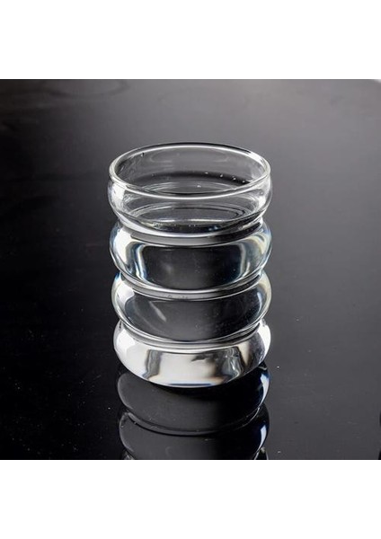 Yaratıcı Su Şişesi Dalga Şekli Cam Bardak Isıya Dayanıklı Bira Drinkware Çay Kupa Kahve Suyu Süt Çay Ev Cafe Drinkware Hediye | Kokteyl Camı (Yurt Dışından)