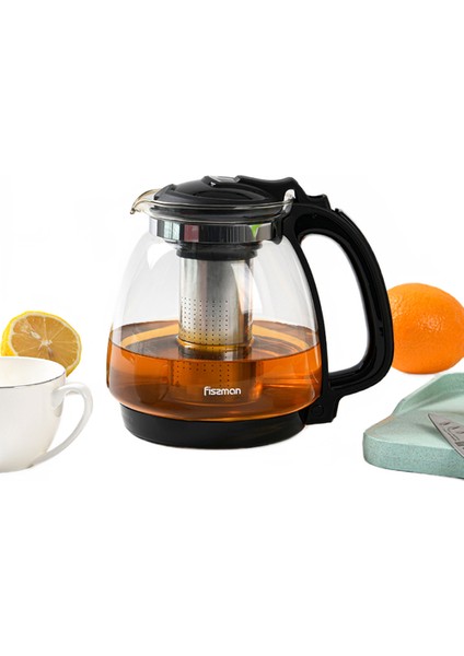 2000ML Borosilikat Cam Çaydanlık Paslanmaz Çelik Filtre Isıya Dayanıklı Oolong Çay Potu | Çaydanlıklar (Yurt Dışından)