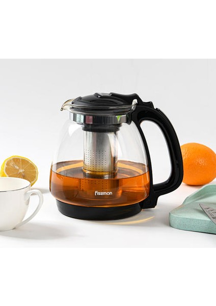 2000ML Borosilikat Cam Çaydanlık Paslanmaz Çelik Filtre Isıya Dayanıklı Oolong Çay Potu | Çaydanlıklar (Yurt Dışından)