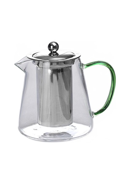 1 Adet 550 Mlthickened Cam Çaydanlık Isıya Dayanıklı Borosilikat Cam Çiçek Çay Potu Paslanmaz Çelik Filtre ile Su Isıtıcısı Cam Sürahi | Sürahi (Yurt Dışından)