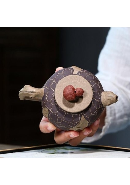 Yaratıcılık Yixing Mor Kil Çaydanlıklar Ham Cevher Bölümü Çamur El Yapımı Çay Potu Özelleştirilmiş Zisha Su Isıtıcısı Ev Çay Seti | Çaydanlıklar (Yurt Dışından)