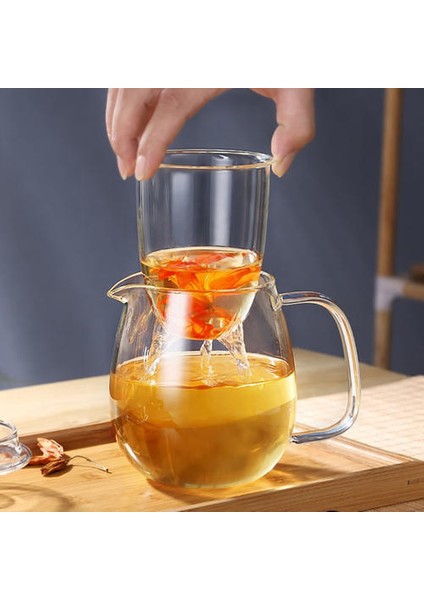 Ev Teaware Cam Demlik Soba Isıya Dayanıklı Yüksek Sıcaklık Patlama Proof Çay Demlik Süt Gül Çiçek Teaset Yeni | Sürahi (Yurt Dışından)