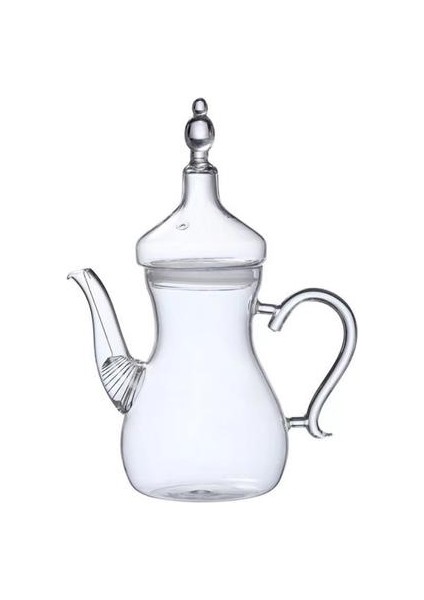 1l Cam El Yapımı Çaydanlık Arabistan Pot Pyrex Cam Çay Seti Isıya Dayanıklı Şeffaf Kettle Sağlıklı ve Güvenlik Ev Içecekler | Sürahi (Yurt Dışından)