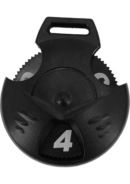 Golf Kulübü Baş Kapağı Numarası Etiketleri Değiştirilebilir Numara Etiketi Dönen Numara Yuvarlak Kenar 3cm (Yurt Dışından)