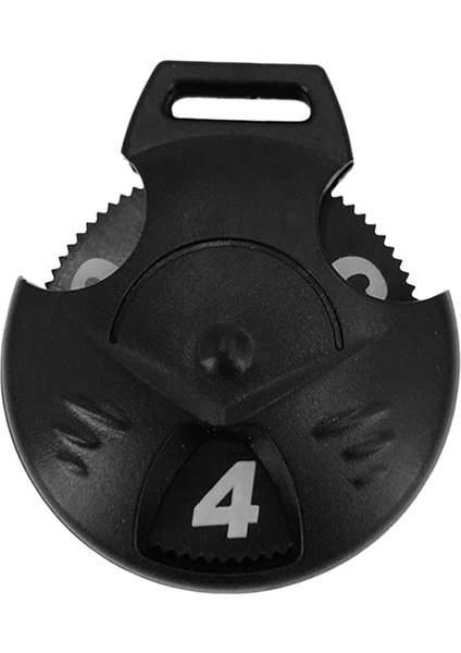 Golf Kulübü Baş Kapağı Numarası Etiketleri Değiştirilebilir Numara Etiketi Dönen Numara Yuvarlak Kenar 3cm (Yurt Dışından)