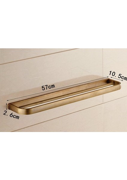 Antik Pirinç Kare Banyo Donanım Setleri Banyo Aksesuarları Duvara Monte Kağıt Havlu Tutucu Banyo Havlu Bar Raf KXZ004 | Banyo Donanım Setleri (Yurt Dışından)