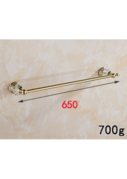 Altın Cilalı Banyo Aksesuarları Setleri Pirinç ve Amp; Kristal Havlu Bar Duvara Monte Kağıt Tutucu Banyo Donanım Seti | Banyo Donanım Setleri (Yurt Dışından)