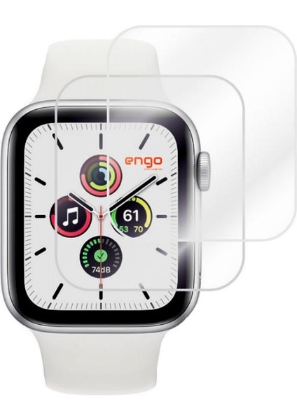 Apple Watch Se 44 mm Mat Ekran Koruyucu Tpu Film 2 Adet
