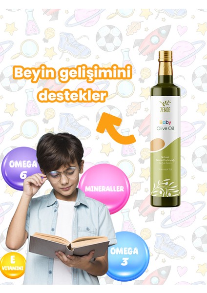 Baby Bebek Zeytinyağı Natürel Sızma Olgun Hasat Soğuk Sıkım Zeytinyağı 250 ml