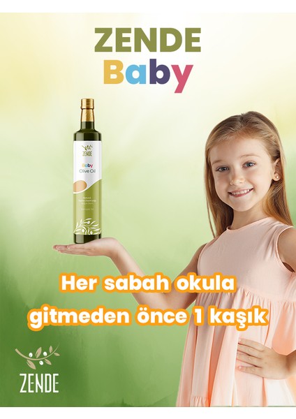 Baby Bebek Zeytinyağı Natürel Sızma Olgun Hasat Soğuk Sıkım Zeytinyağı 250 ml