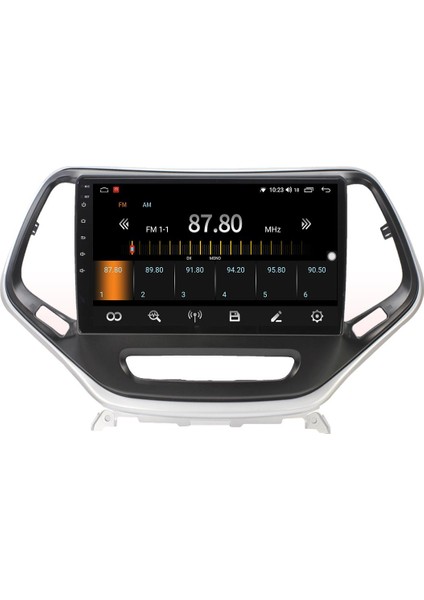 Jeep Cherokee Android 13 Multimedya Carplay 4gb RAM+64GB HDD 2014-2017 Navigasyon Ekran fiyatları