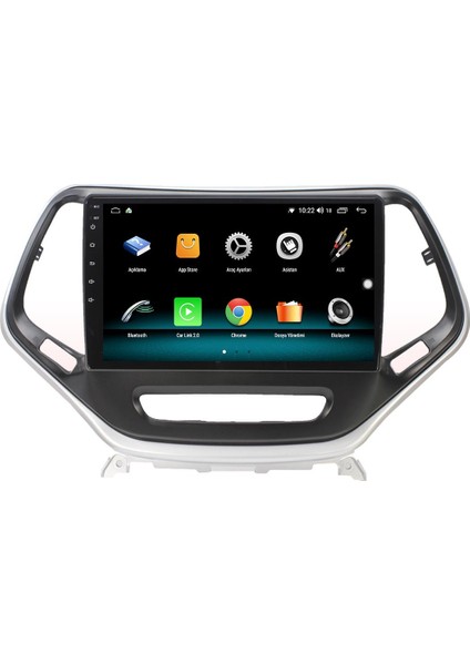 Jeep Cherokee Android 13 Multimedya Carplay 4gb RAM+64GB HDD 2014-2017 Navigasyon Ekran indirimleri