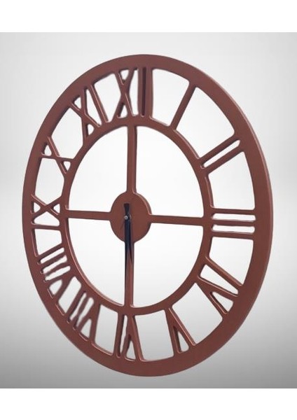 Duvar Saat Ahşap Mdf 60 cm Model Çapında Doğal Renk Kutuda Sevk El Yapım fiyatları