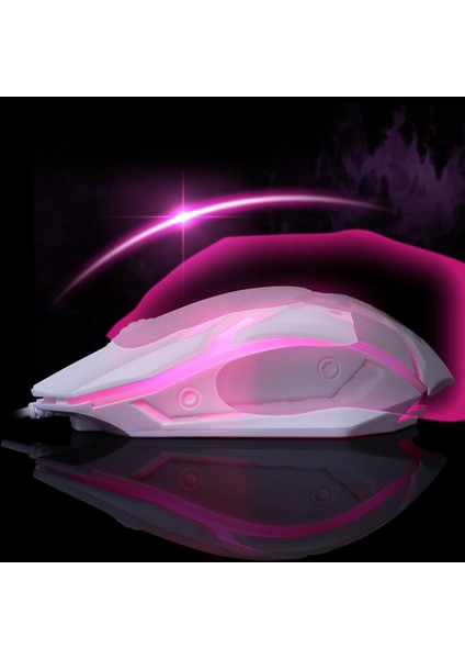 Oyun Kablolu 1600 Dpi Solunan Hafif Bilgisayar Fareleri Oyuncu Masaüstü Dizüstü Bilgisayar Pc Beyaz (Yurt Dışından) indirimleri