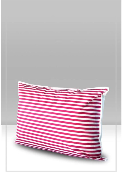 Yastık Düzenleyici Hurç Pembe Çizgili 50x70 Cm