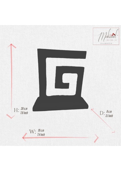 Modern Mermer LED Masa Lambası– Geometrik Spiral Tasarımı, Ev ve Ofis için- Mükemel orijinal tasarım fiyatları