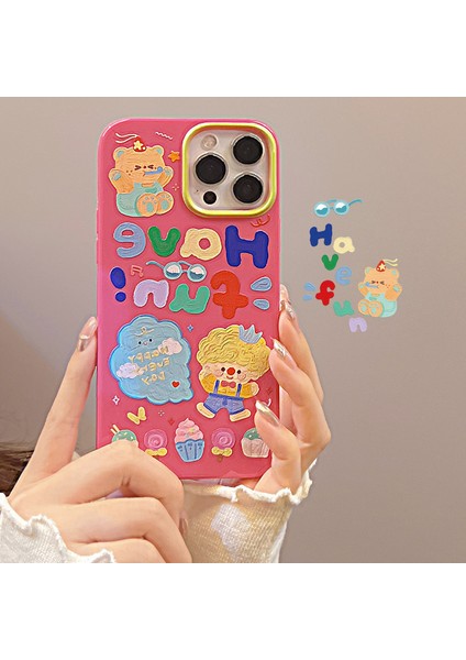 Sevimli Grafiti Telefon Kılıfı iphone 14 Plus Kılıfı Için Uygundur (Yurt Dışından) fırsatları