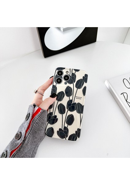 Iphone 14 Pro Için Umee Dark Tulip Telefon Kılıfı (Yurt Dışından) modelleri