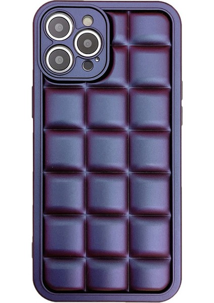 iPhone 11 Için Pofuduk Kılıf - Mor (Yurt Dışından)