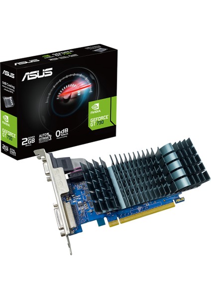 GEFORCE GT 730 2GB DDR3 64bit 927MHz DVI HDMI Low Profile (GT730-SL-2GD3-BRK-EVO) EKRAN KARTI