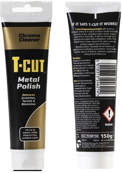 T-Cut Metal Polish 150GR