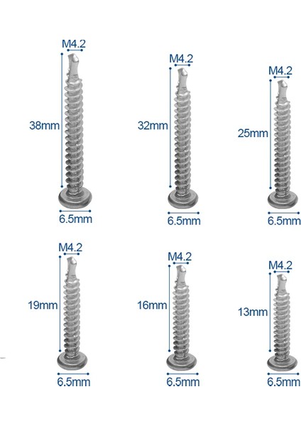 4,2X32 Ysb Matkap Uçlu Akıllı Vida 1 Paket 1000 Adet