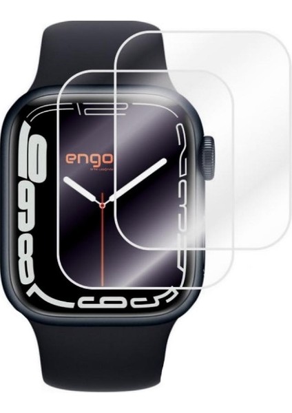 Apple Watch 8 41 mm Mat Ekran Koruyucu Tpu Film 2 Adet