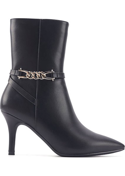 Remyna 3pr Siyah Kadın Topuklu Ayakkabı