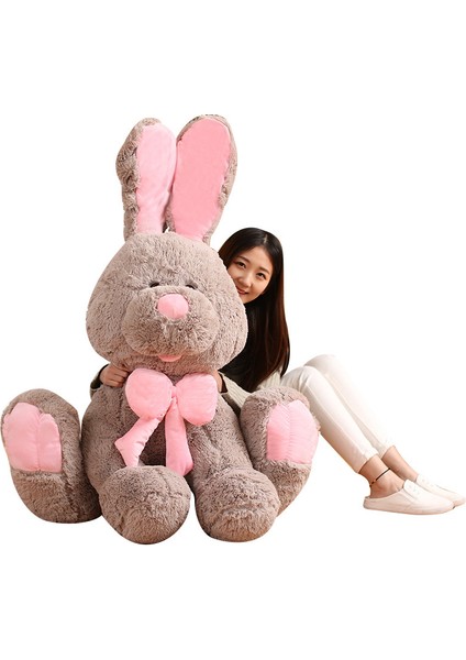 70CM Net Kırmızı Büyük Tavşan Peluş Oyuncak Easter Bunny (Yurt Dışından)