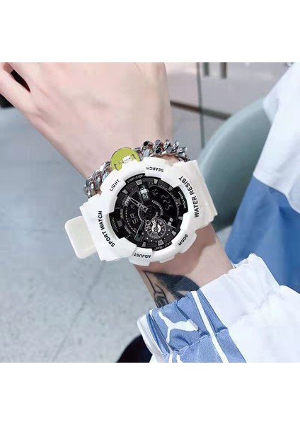 Unicorn Çift Ekranlı Su Geçirmez Çok Fonksiyonlu Spor Çocuk Elektronik Saati (Yurt Dışından)